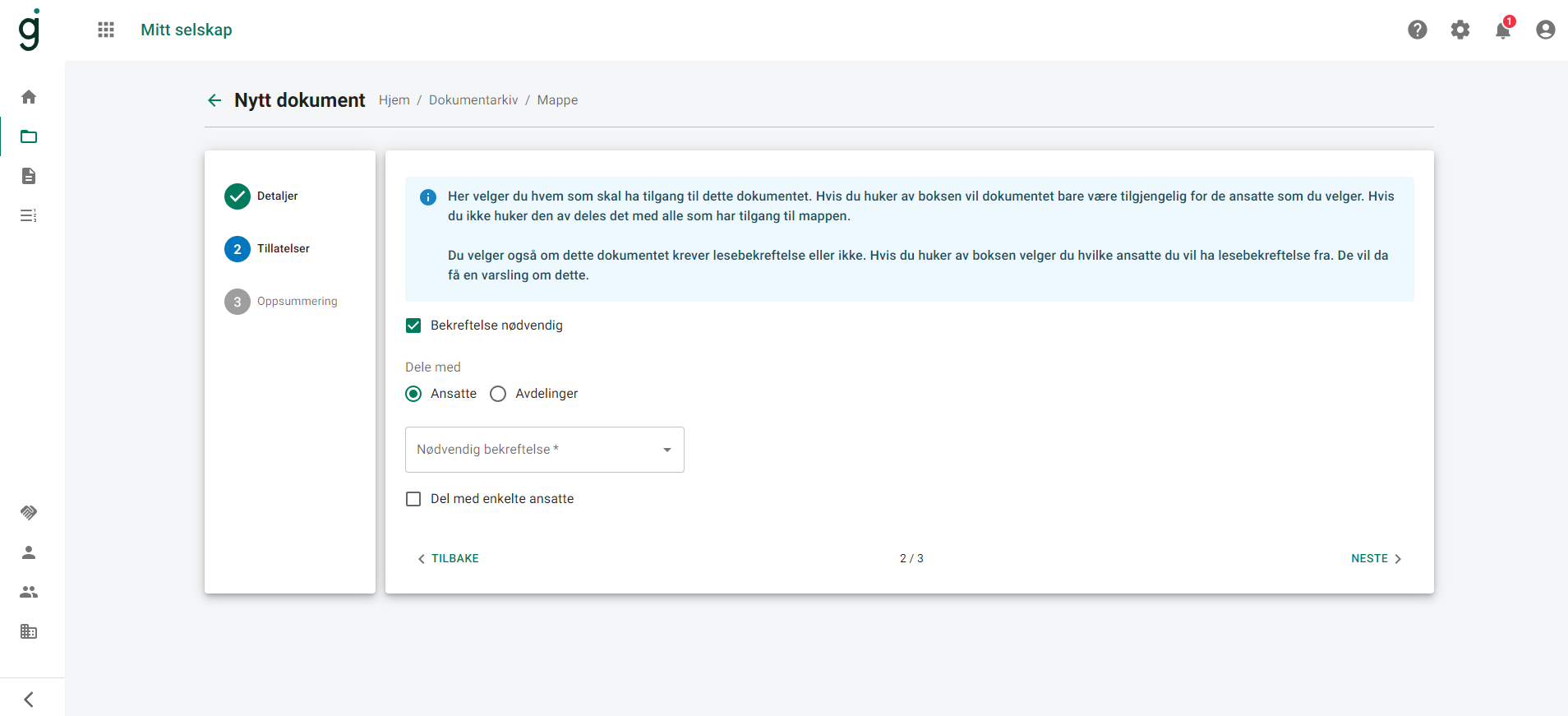 Read Confirmation How do I ask for read confirmation on documents?